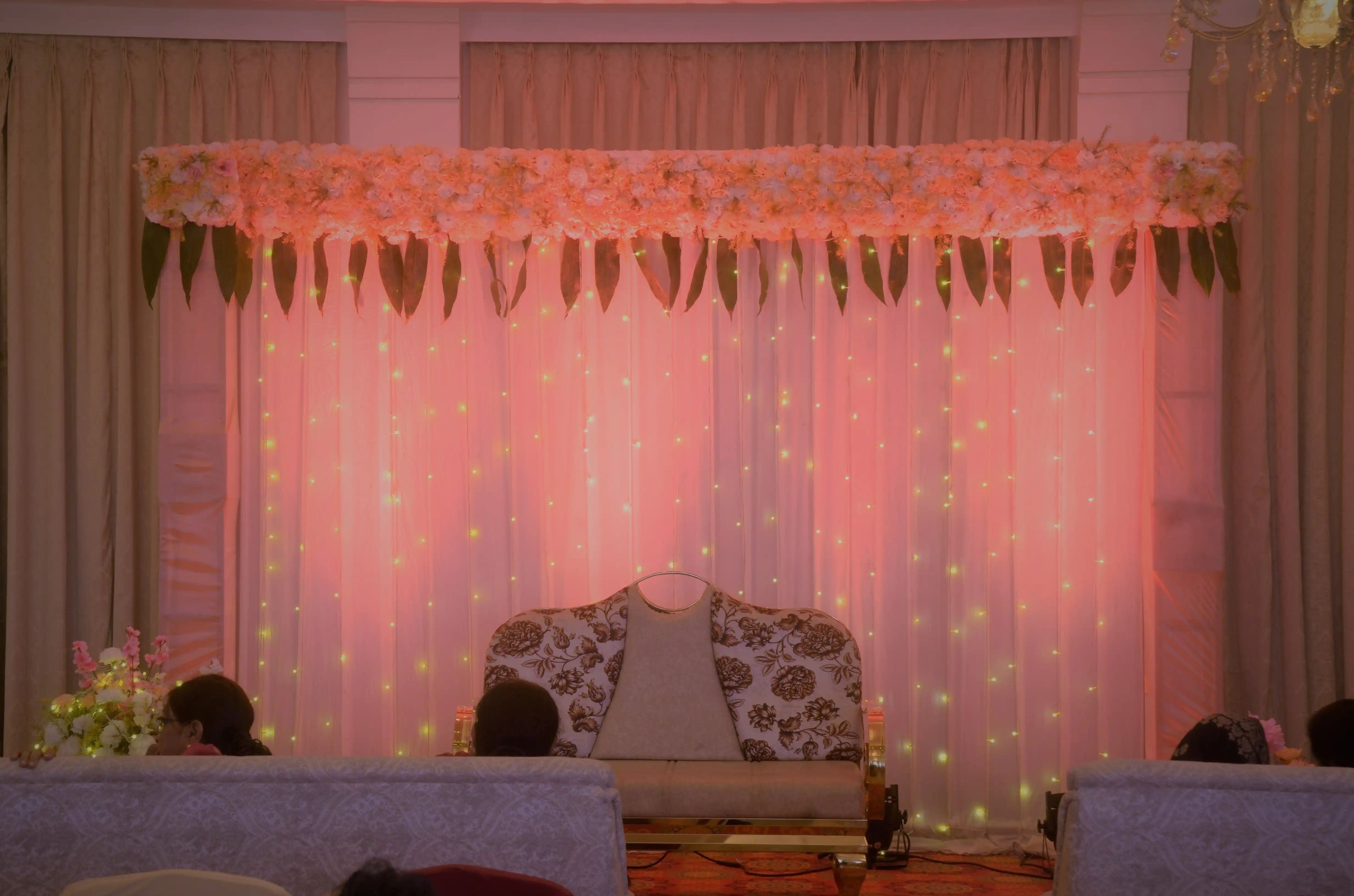 Wedding stage at Varuna Banquet Hotel Rio Benaras